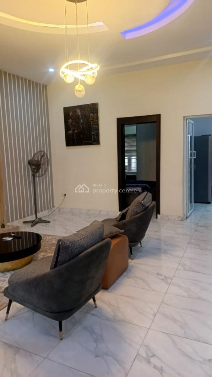 Fully Furnished Self Serviced 3 Bedroom Duplex for Short Stay, Olive Park Estate, Sangotedo, Ajah, Lagos, Flat / Apartment Short Let