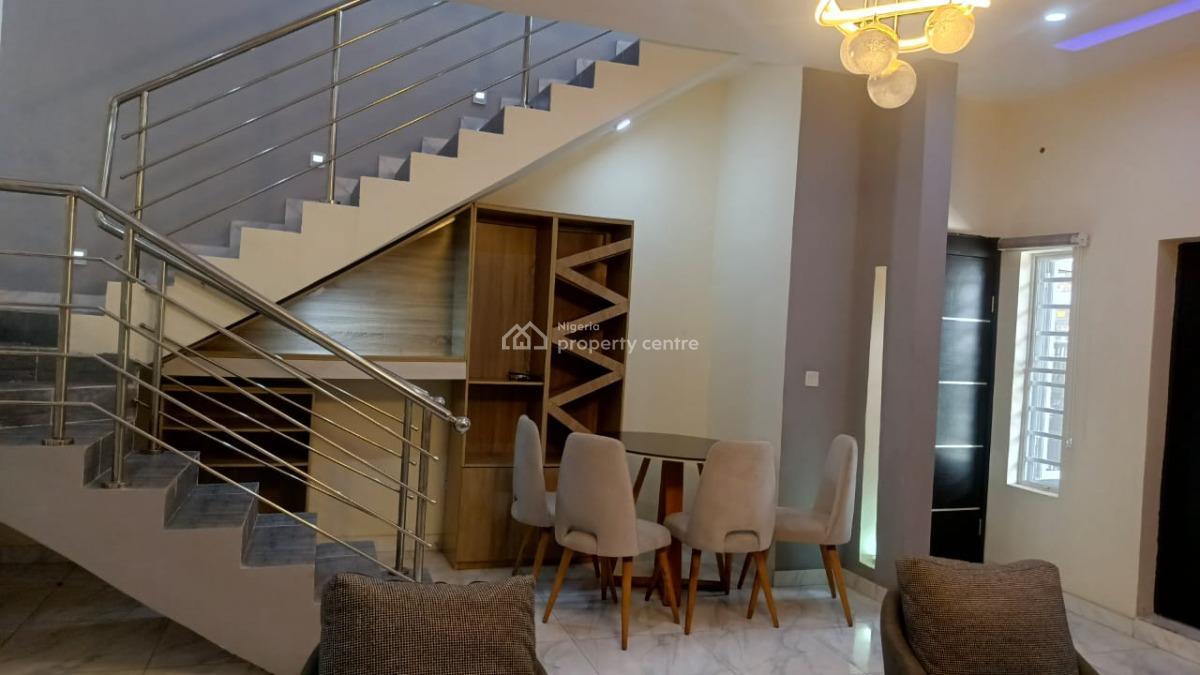 Fully Furnished Self Serviced 3 Bedroom Duplex for Short Stay, Olive Park Estate, Sangotedo, Ajah, Lagos, Flat / Apartment Short Let