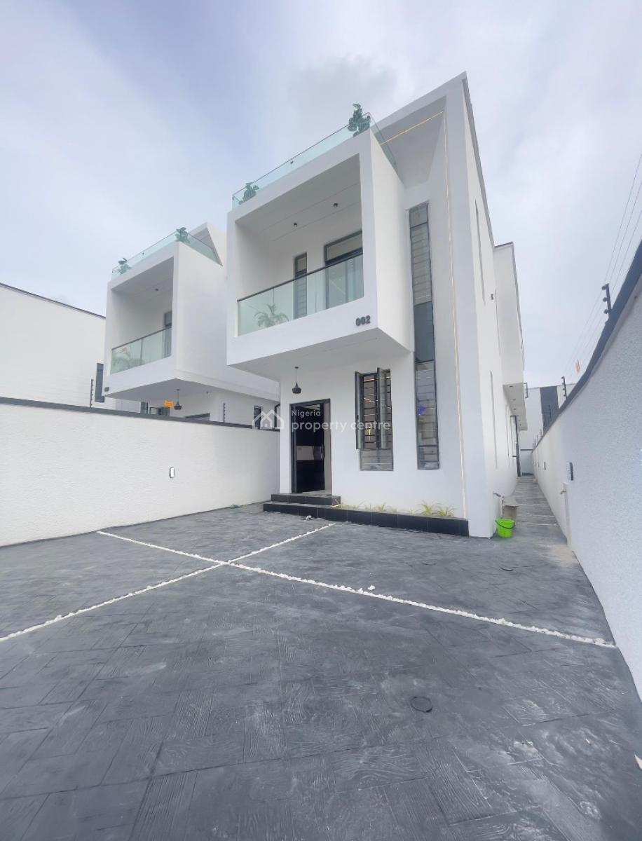 5 Bed Fully Detached Duplex with a Spacious Room, Pool, Bq, Sangotedo, Ajah, Lagos, Detached Duplex for Sale
