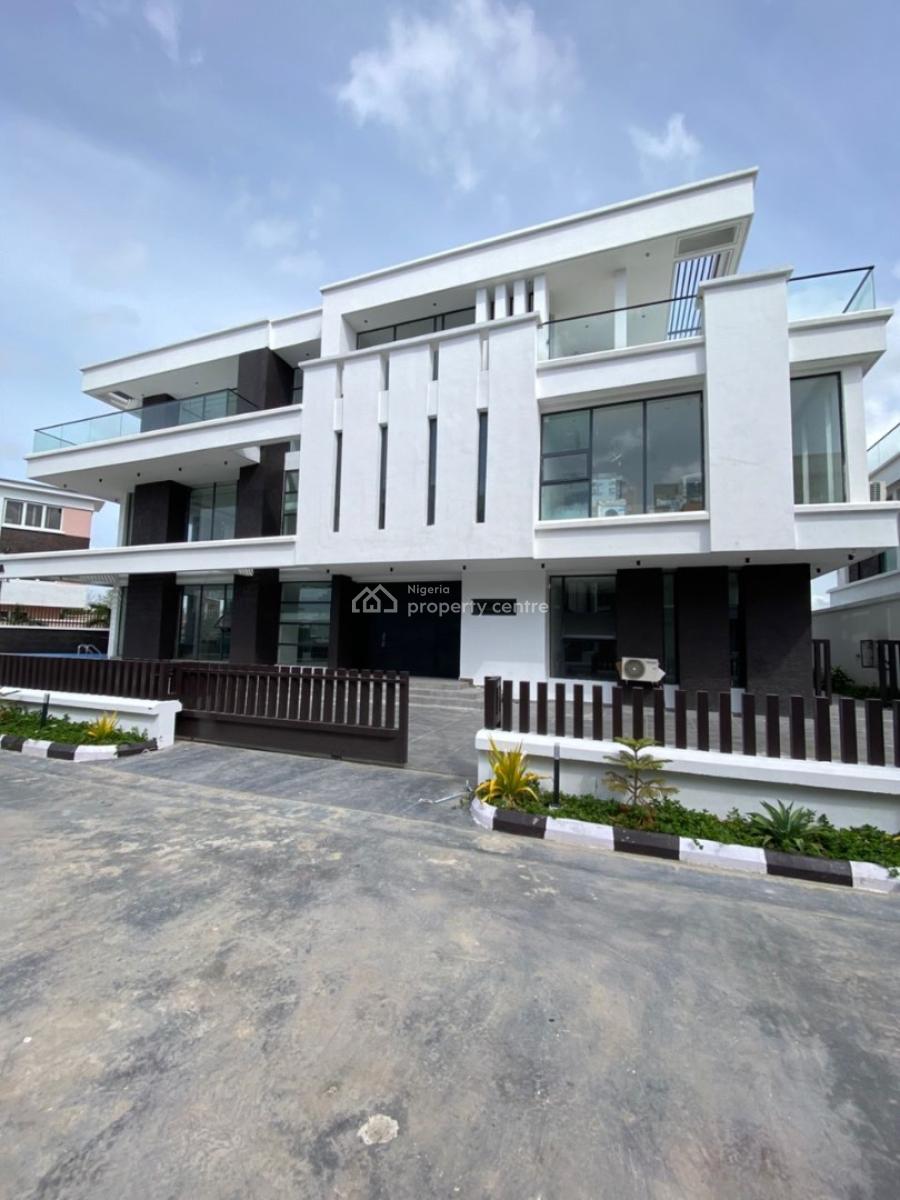 Exquisite 5 Bedroom Fully Detached Duplex (cinema/gym/pool/bq), Osapa, Lekki, Lagos, Detached Duplex for Sale