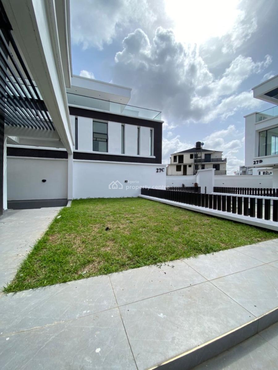 Exquisite 5 Bedroom Fully Detached Duplex (cinema/gym/pool/bq), Osapa, Lekki, Lagos, Detached Duplex for Sale