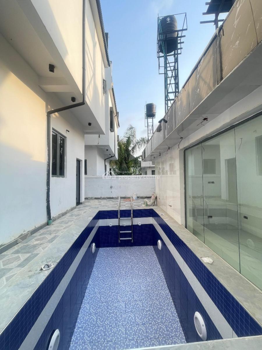 5 Bedroom Fully Detached Duplex with a Spacious Living Room, Pool, Bq, Sangotedo, Ajah, Lagos, Detached Duplex for Sale