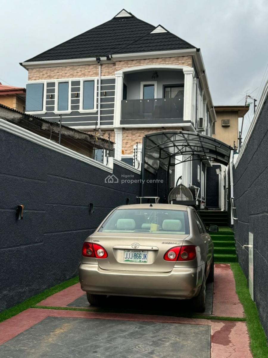 Beautifully Designed 4-bedroom Smart Det Duplex, on Half Plot of Land, Obawole, Ogba, Ikeja, Lagos, Detached Duplex for Sale