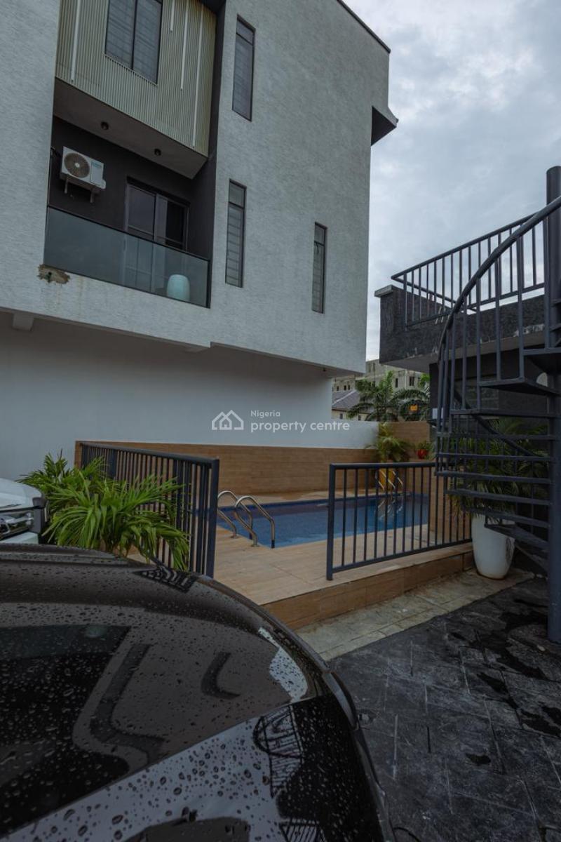 Brand New 2 Bedroom with Swimming Pool, Air Hockey, Gym, & Tennis, Off Freedom Way, Lekki Phase 1, Lekki, Lagos, Flat / Apartment Short Let