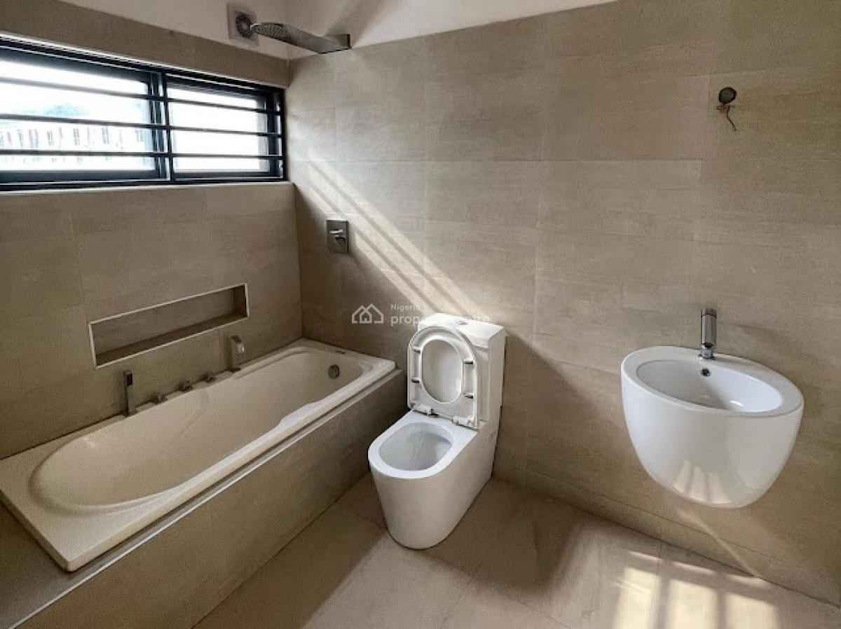 4 Bedroom Terraced House with Bq & Private Courtyard, Chevron, Lekki, Lagos, House for Rent