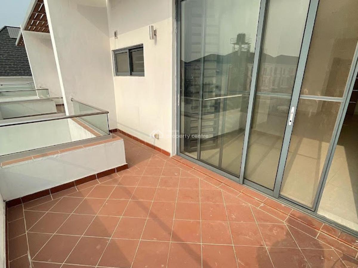 4 Bedroom Terraced House with Bq & Private Courtyard, Chevron, Lekki, Lagos, House for Rent
