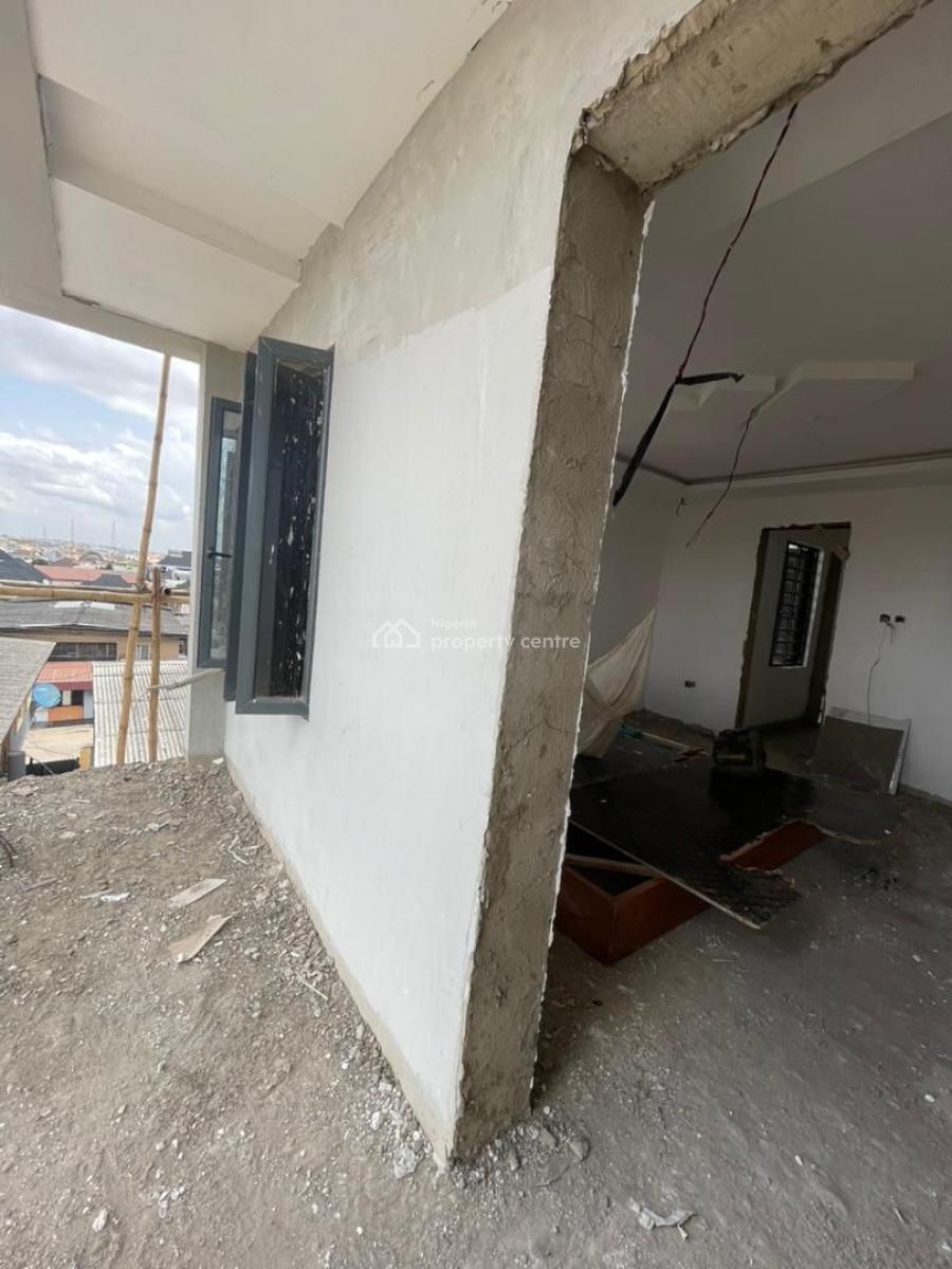 Newly Built 4 Bedroom Detached Duplex with Bq, Gbagada, Lagos, Semi-detached Duplex for Sale