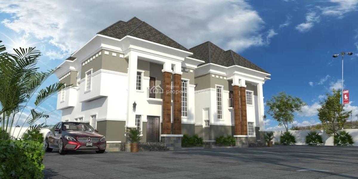 Well-built 4 Bedroom Carcass Duplex, Peyi Extension, Ushafa, Bwari, Abuja, Semi-detached Duplex for Sale