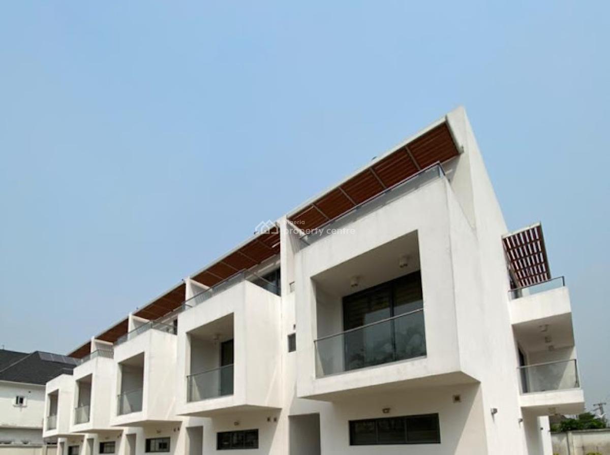 4 Bedrooms Terraced Duplex + Bq, Chevron, Lekki Expressway, Lekki, Lagos, Terraced Duplex for Rent