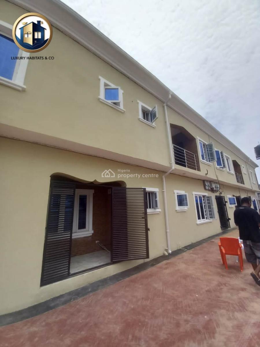 Very Spacious 2 Bedroom Flat Downstairs, Ogombo/olokonla, Jahi, Abuja, Flat / Apartment for Rent
