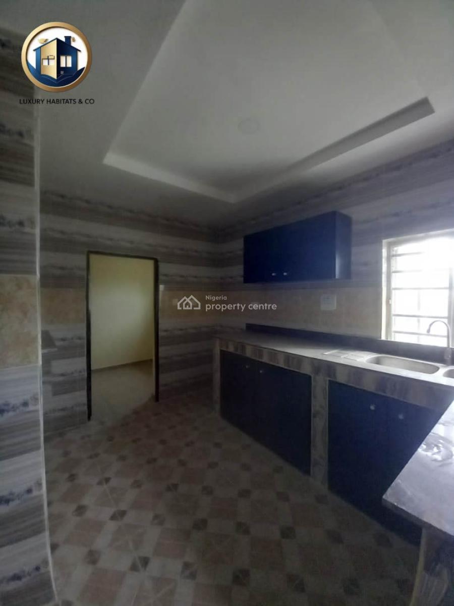 Very Spacious 2 Bedroom Flat Downstairs, Ogombo/olokonla, Jahi, Abuja, Flat / Apartment for Rent