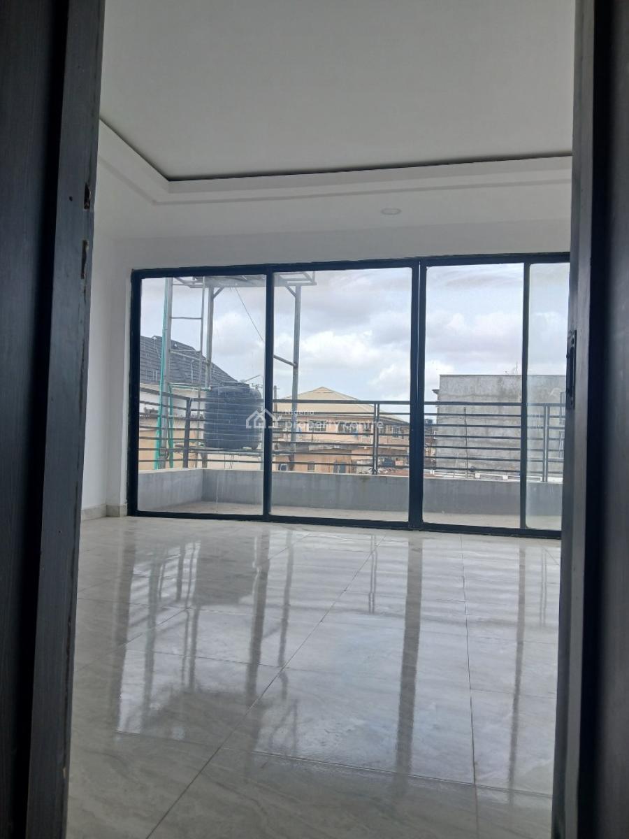 Newly Built 4 Bedrooms Semi-detached Duplex with a Gate House( Lease), Gbagada Phase 1 Annex, Gbagada Phase 1, Gbagada, Lagos, Office Space for Rent