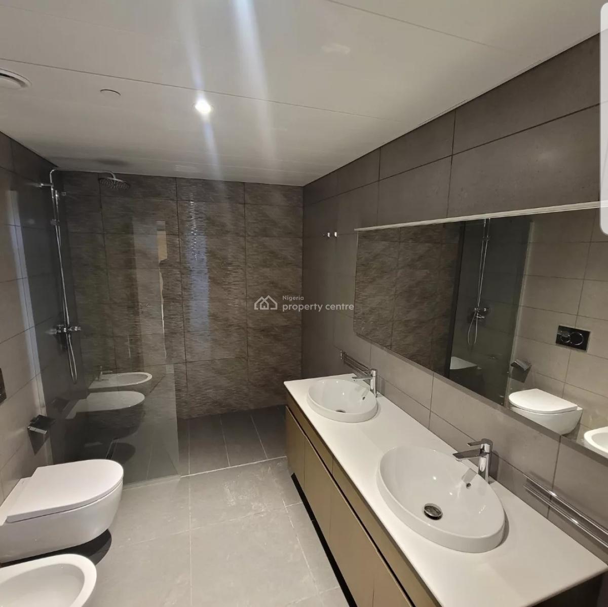 Newly Built Serviced 3 Bedroom Apartment with Pool, La Tour,ademola Adetokunbo, Victoria Island (vi), Lagos, Terraced Duplex for Rent