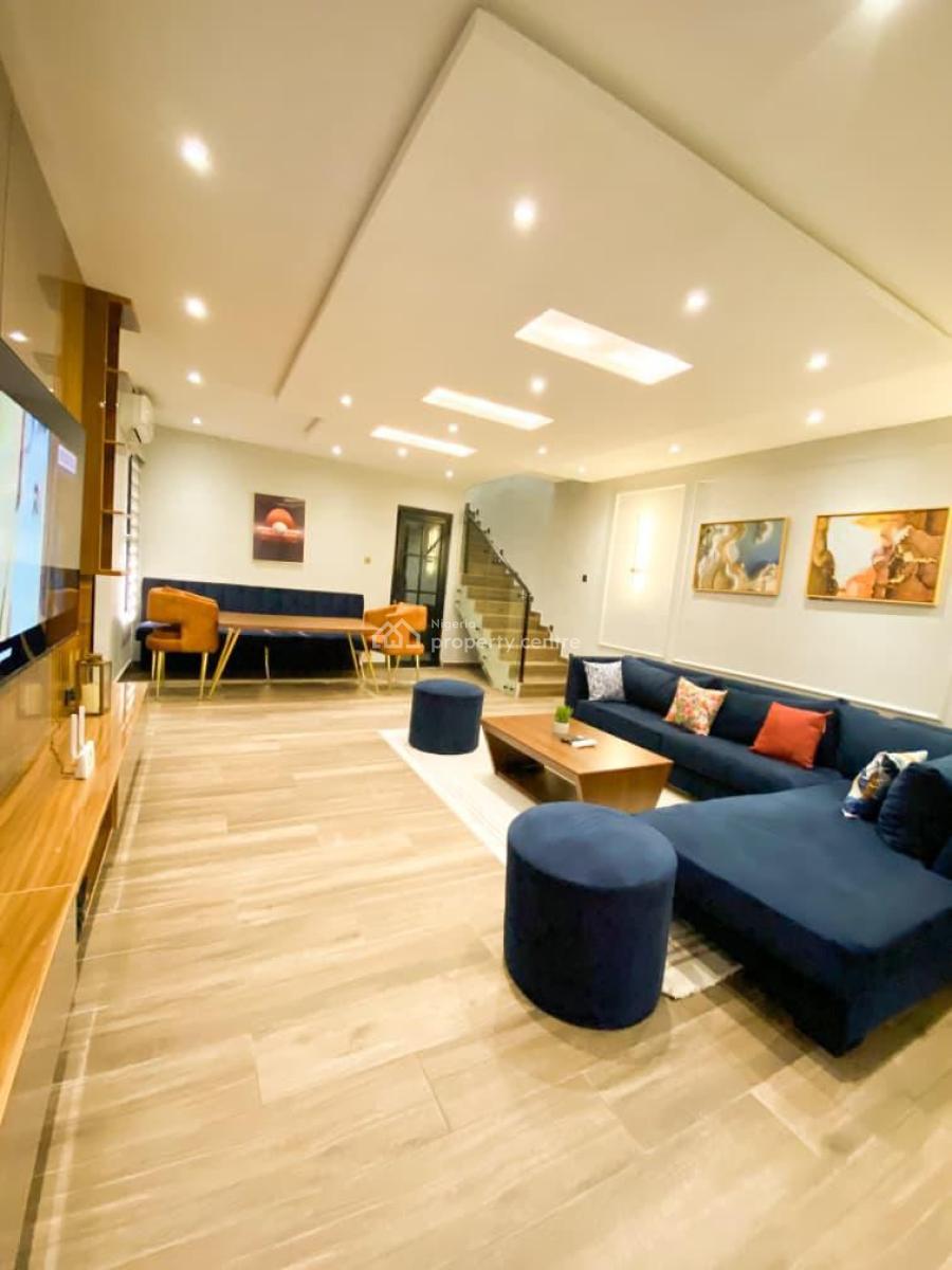 3bedroom Duplex with Cinema Room, Opebi, Ikeja, Lagos, Terraced Duplex Short Let