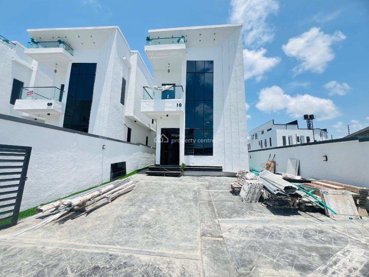 5 Bedroom Detached Duplex with Bq, Chevron Alternative, Lekki, Lagos, Detached Duplex for Sale