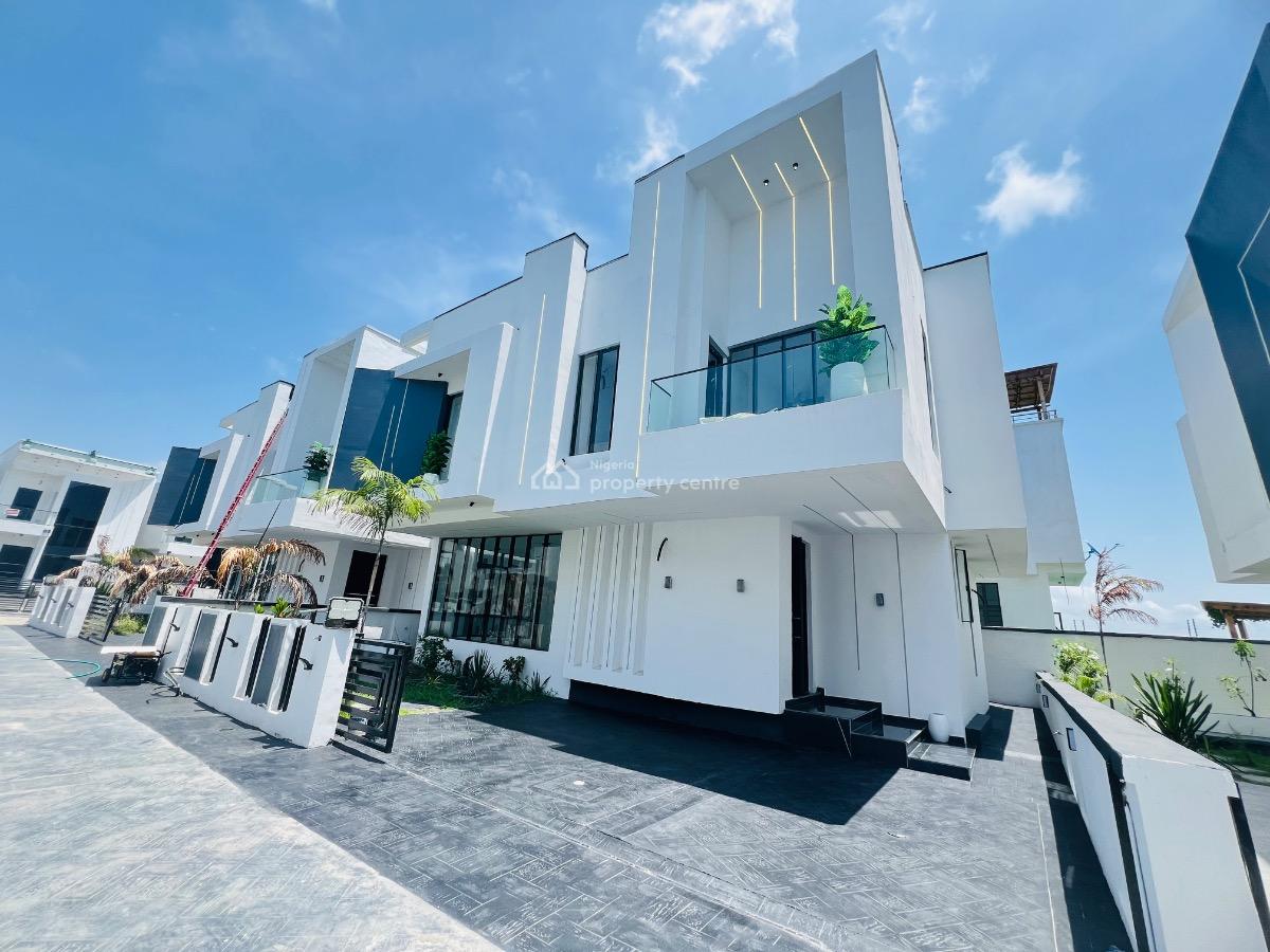 5 Bedroom Detached Duplex with Bq, Chevron Alternative, Lekki, Lagos, Detached Duplex for Sale