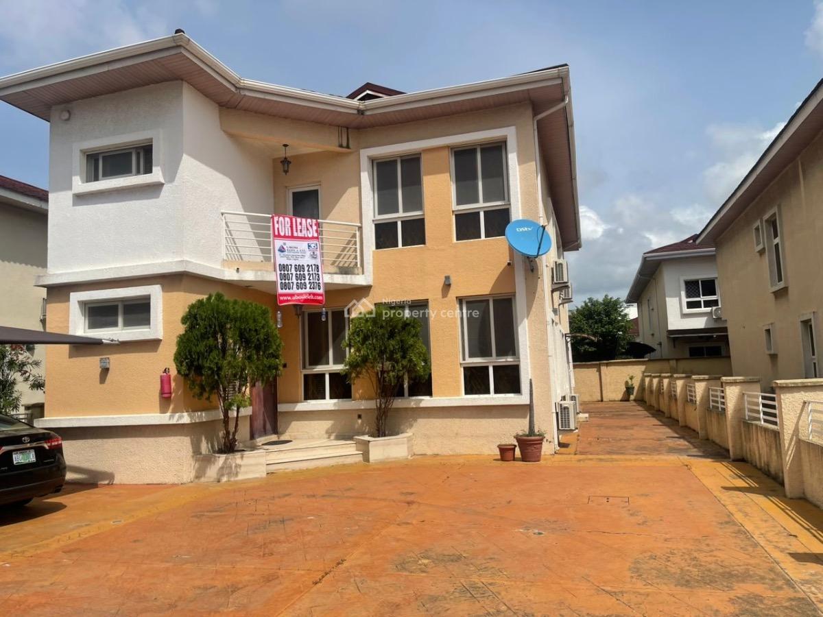 Furnished 4 Bedrooms Detached Duplex + Bq, Cadogan Estate, Osapa, Lekki, Lagos, Detached Duplex for Rent