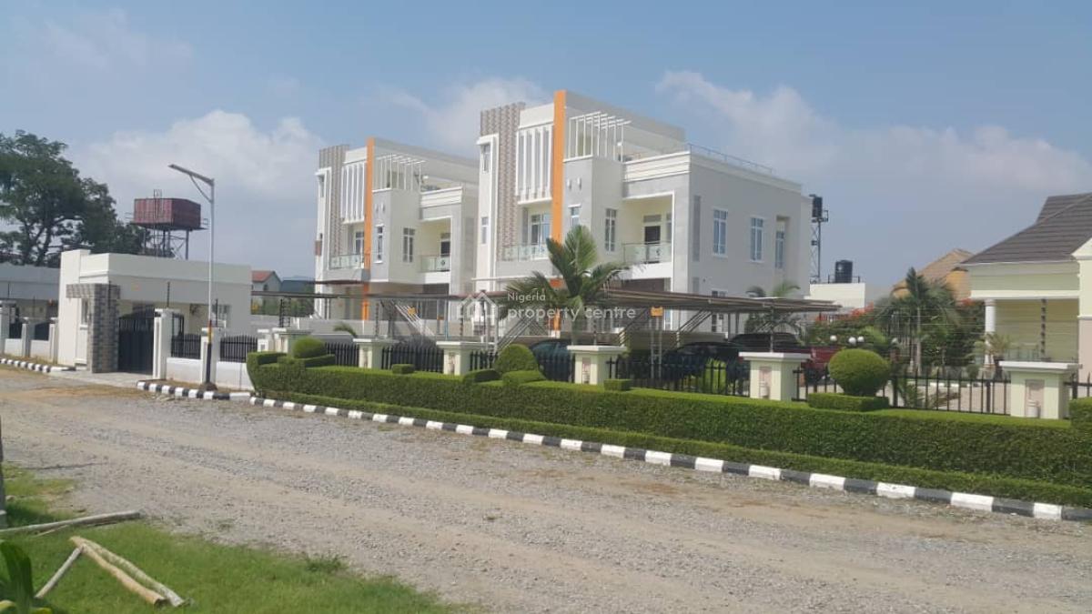 Luxury 5bedroom Detached Penthouse 2 Storey Buildings with 2 Studio, Secured Estate, Abuja, Garki, Abuja, Detached Duplex for Sale