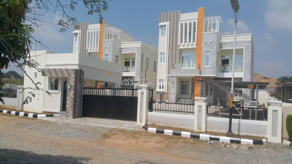 Luxury 5bedroom Detached Penthouse 2 Storey Buildings with 2 Studio, Secured Estate, Abuja, Garki, Abuja, Detached Duplex for Sale