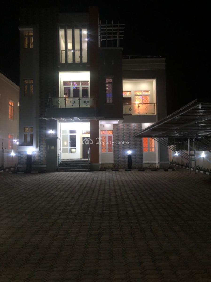 Luxury 5bedroom Detached Penthouse 2 Storey Buildings with 2 Studio, Secured Estate, Abuja, Garki, Abuja, Detached Duplex for Sale