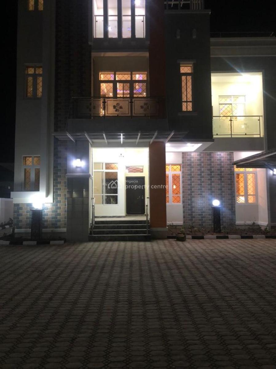 Luxury 5bedroom Detached Penthouse 2 Storey Buildings with 2 Studio, Secured Estate, Abuja, Garki, Abuja, Detached Duplex for Sale