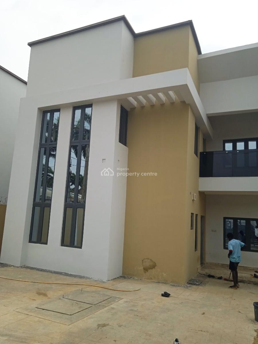 Contemporary and New 5 Bedroom Semi-detached, Main Works and Housing, Gwarinpa, Abuja, Semi-detached Duplex for Rent