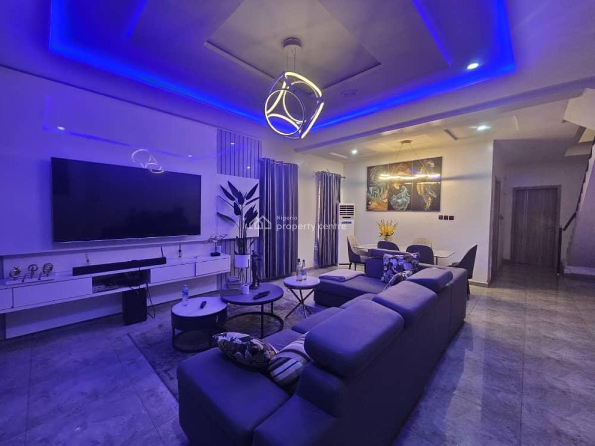 Luxury 4 Bedrooms Semi Detached Duplex with Bq, Swimming Pool and Gym, Ikate, Lekki, Lagos, Semi-detached Duplex for Sale