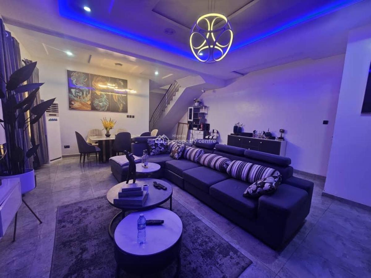 Luxury 4 Bedrooms Semi Detached Duplex with Bq, Swimming Pool and Gym, Ikate, Lekki, Lagos, Semi-detached Duplex for Sale
