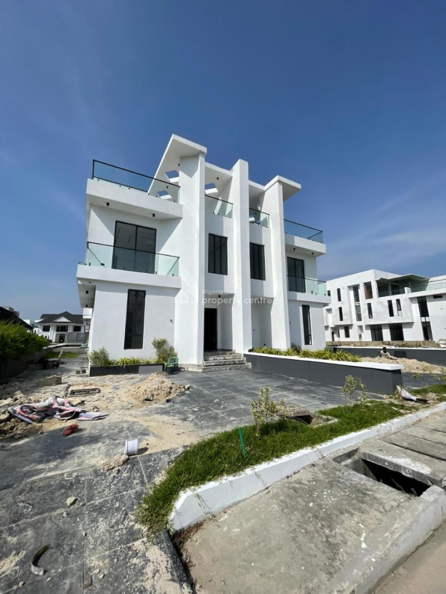 Luxury 5bedroom Semi Detached Duplex with Bq, Cowrie Creek Estate Ikate, Ikate Elegushi, Lekki, Lagos, Semi-detached Duplex for Sale