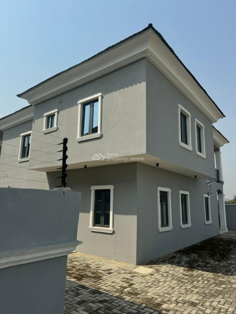 Luxury 4 Bedroom Duplex Alone in The Compound, Abijoh Gra, Abijo, Lekki, Lagos, Detached Duplex for Rent
