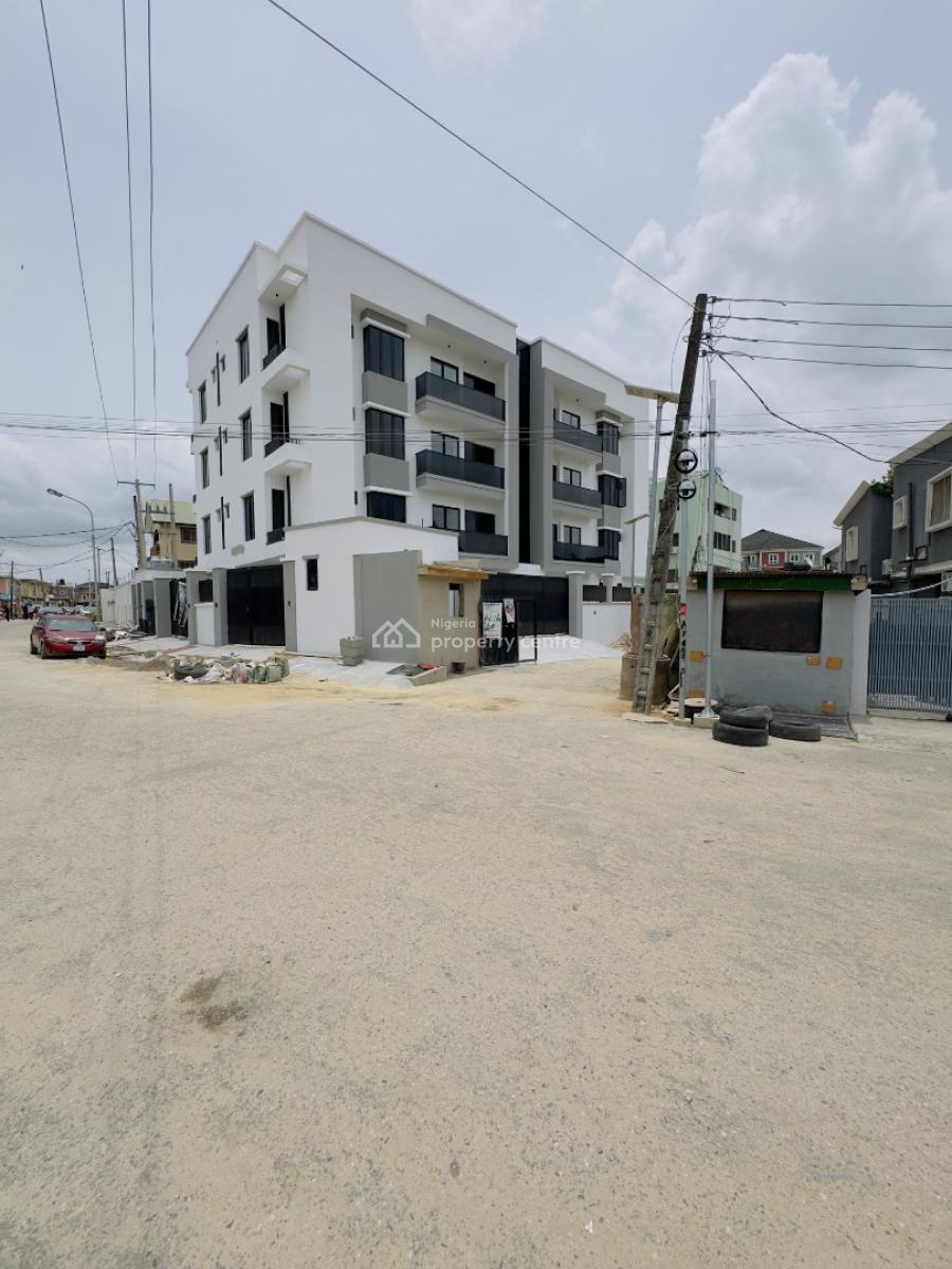 Premium 3 Bedroom Apartment Plus Bq in a Secured Estate, Ikeja, Lagos, Block of Flats for Sale