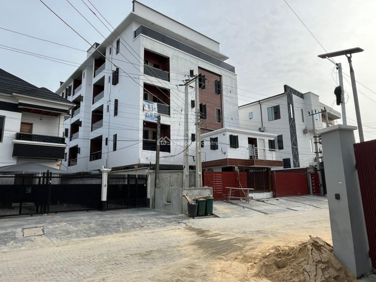 2 Bedroom Apartment: Fully Furnished with Fully Fitted Kitchen, Cluster 5c Galadima St, Brownstone Estate, Ikate, Lekki, Lagos, Block of Flats for Sale
