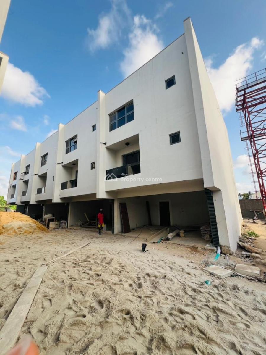 Exquisitely Newly Built 4 Bedroom Terrace Duplex Plus Solar, Surulere, Lagos, Terraced Duplex for Sale
