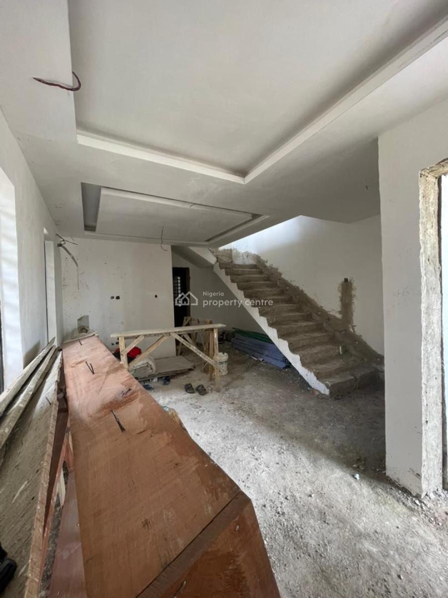 Nicely Built 4 Bedroom Semi Detached Duplex with Bq, Gbagada, Lagos, Semi-detached Duplex for Sale