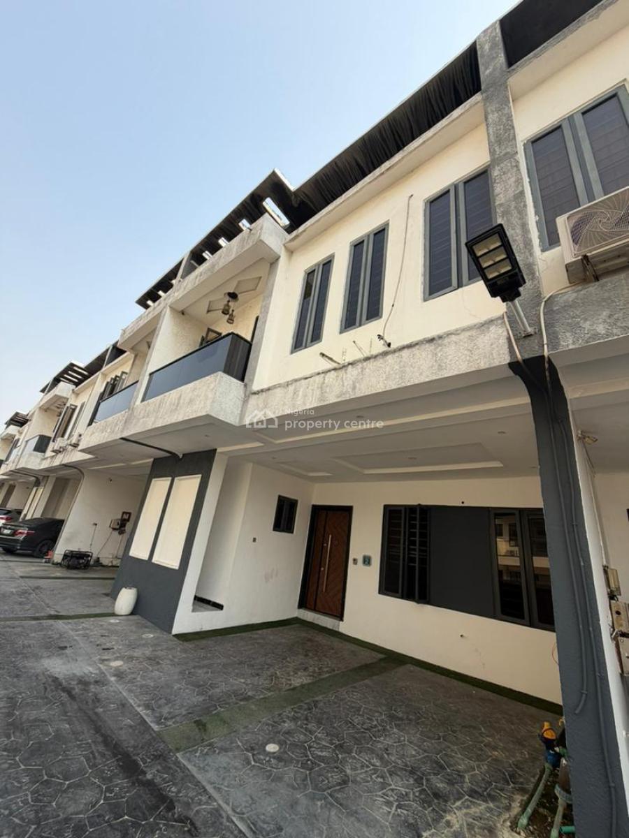 a 4 Bedroom Terrace House, Salem, Ikate, Lekki, Lagos, Terraced Duplex for Rent
