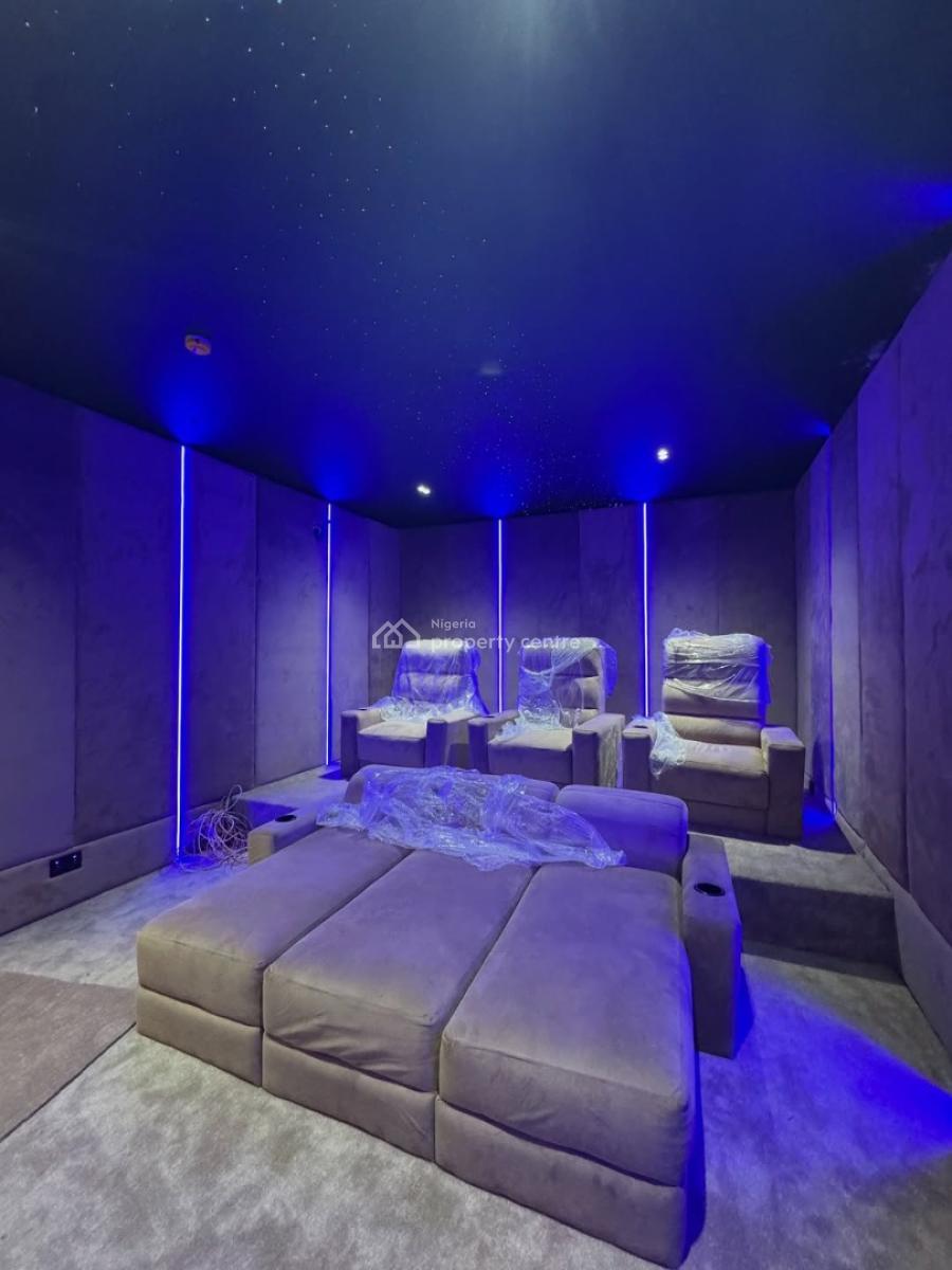 5 Bedroom Semi Detached Duplex with Bq, Pool, Cinema, Pentfloor, Cowrie Creek Estate, Ikate, Lekki, Lagos, Semi-detached Duplex for Sale