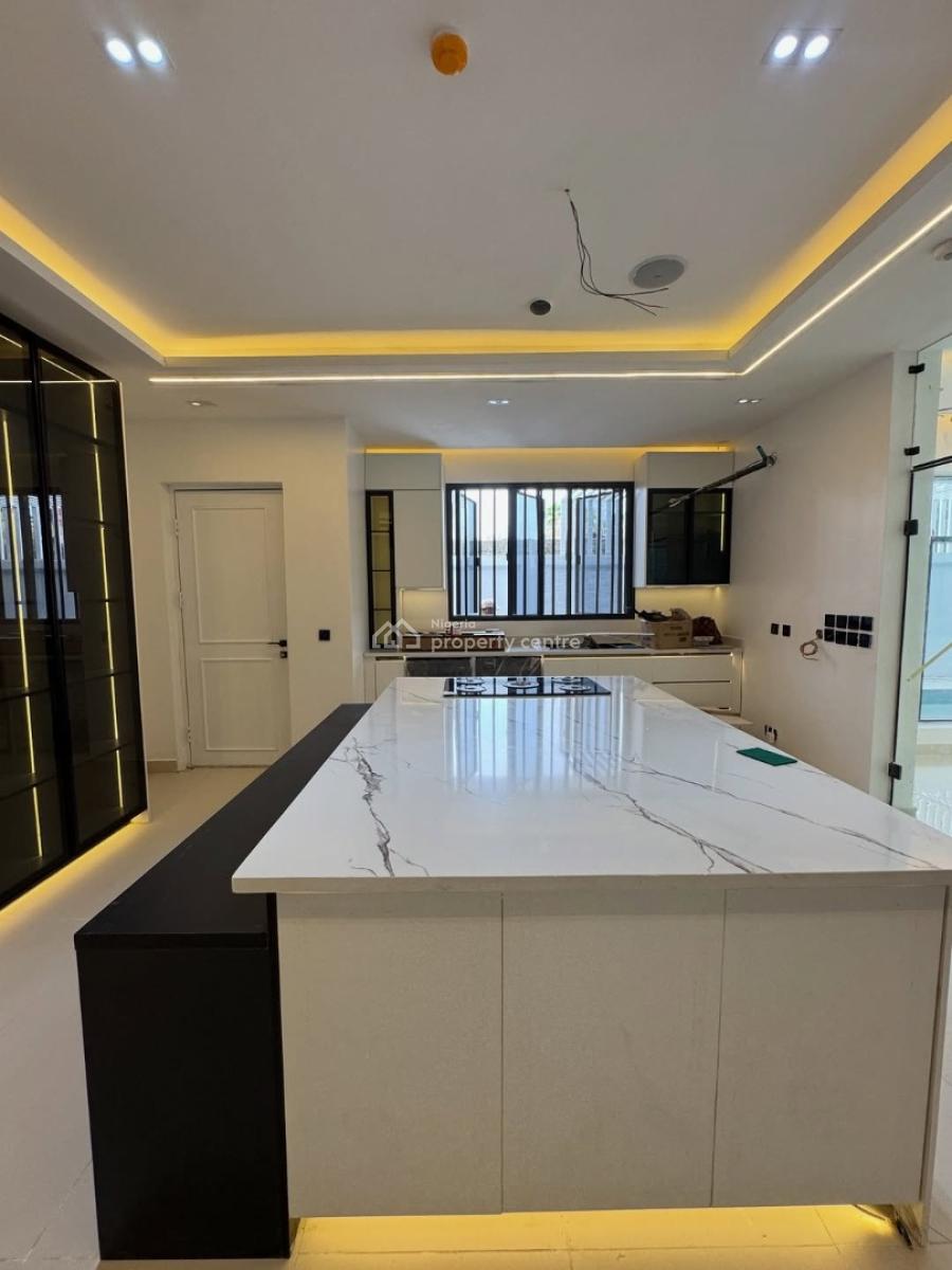 5 Bedroom Semi Detached Duplex with Bq, Pool, Cinema, Pentfloor, Cowrie Creek Estate, Ikate, Lekki, Lagos, Semi-detached Duplex for Sale