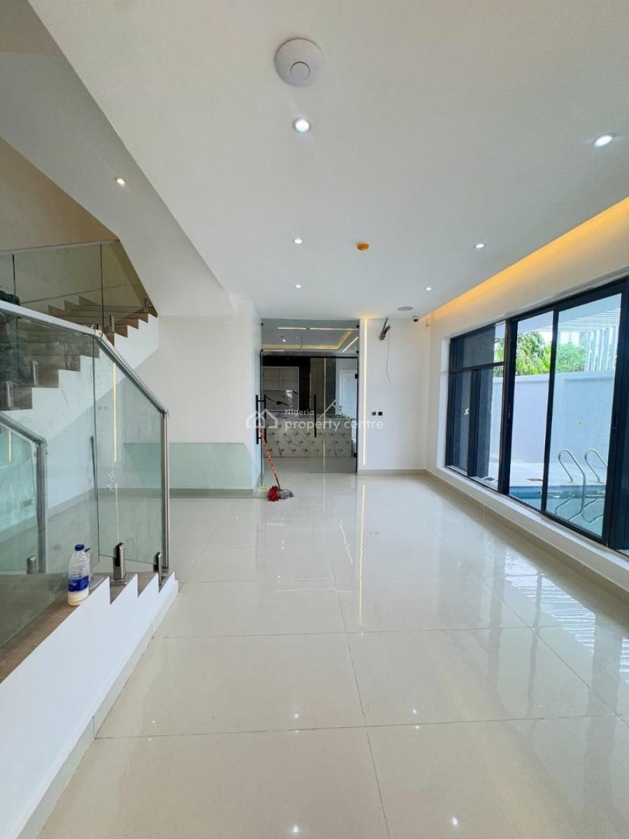 5 Bedroom Semi Detached Duplex with Bq, Pool, Cinema, Pentfloor, Cowrie Creek Estate, Ikate, Lekki, Lagos, Semi-detached Duplex for Sale