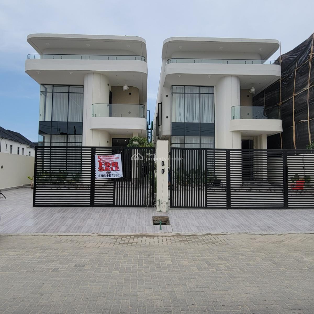 Exquisite 5 Bedroom Duplex with a Bq and a Pool, Orchid, Lekki, Lagos, Detached Duplex for Sale