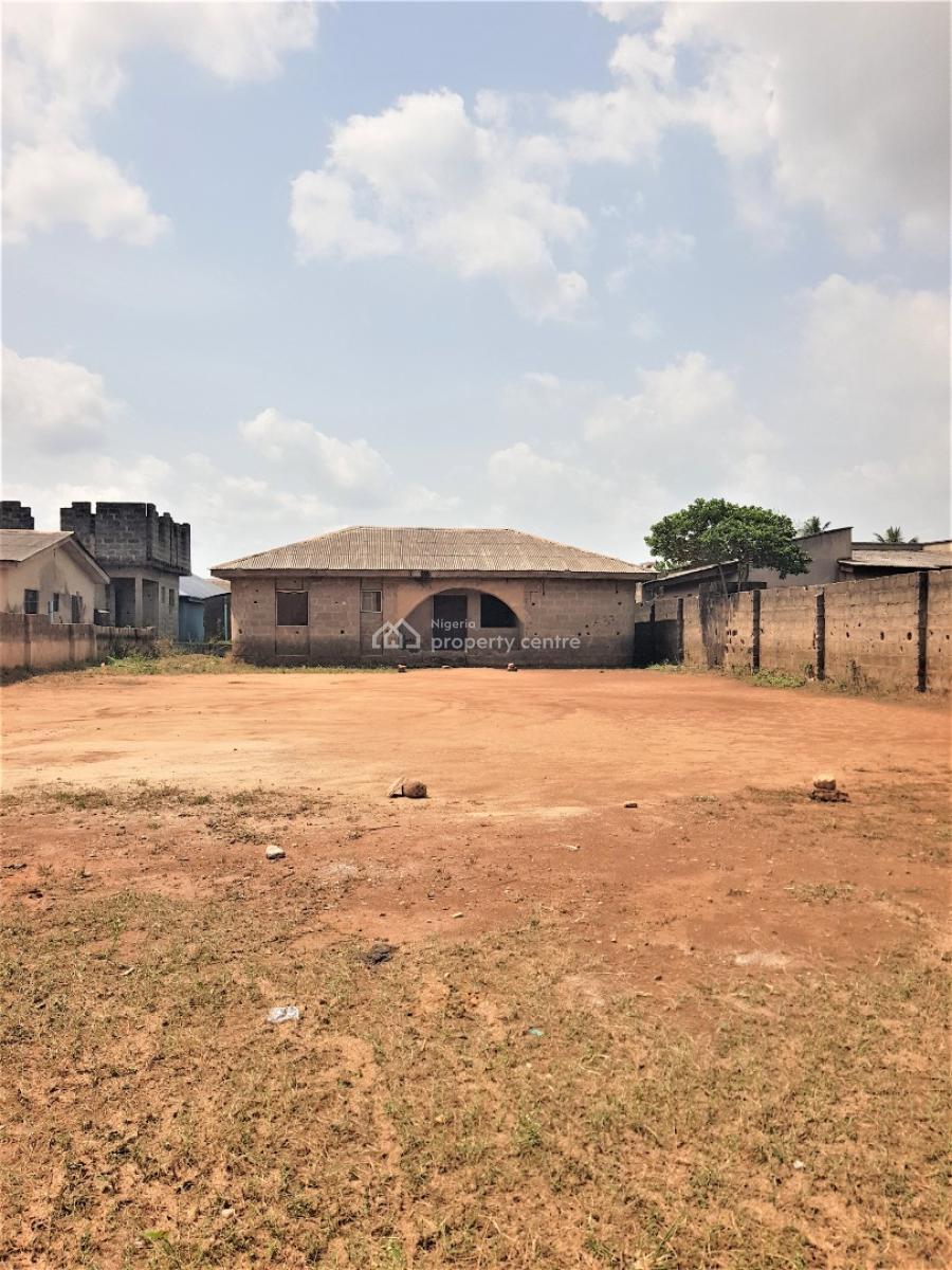 4 Bedroom Flat in a Serene Neighbourhood on Full Plot of Land, Ago Adura, Joju, Sango Ota, Ogun, Flat / Apartment for Sale