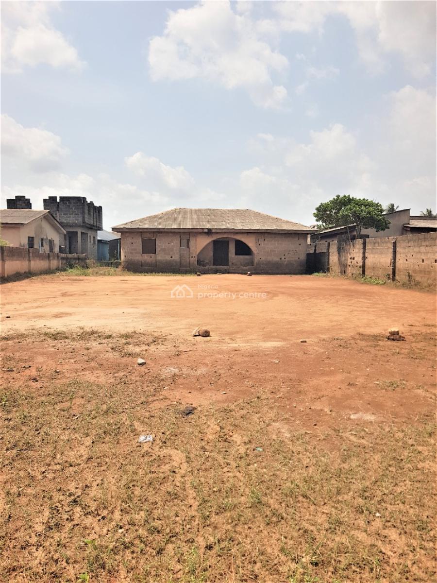 4 Bedroom Flat in a Serene Neighbourhood on Full Plot of Land, Ago Adura, Joju, Sango Ota, Ogun, Flat / Apartment for Sale
