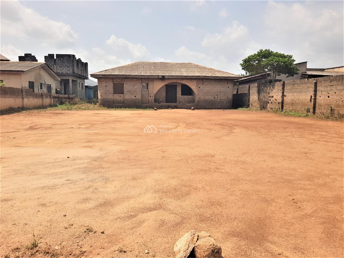 4 Bedroom Flat in a Serene Neighbourhood on Full Plot of Land, Ago Adura, Joju, Sango Ota, Ogun, Flat / Apartment for Sale