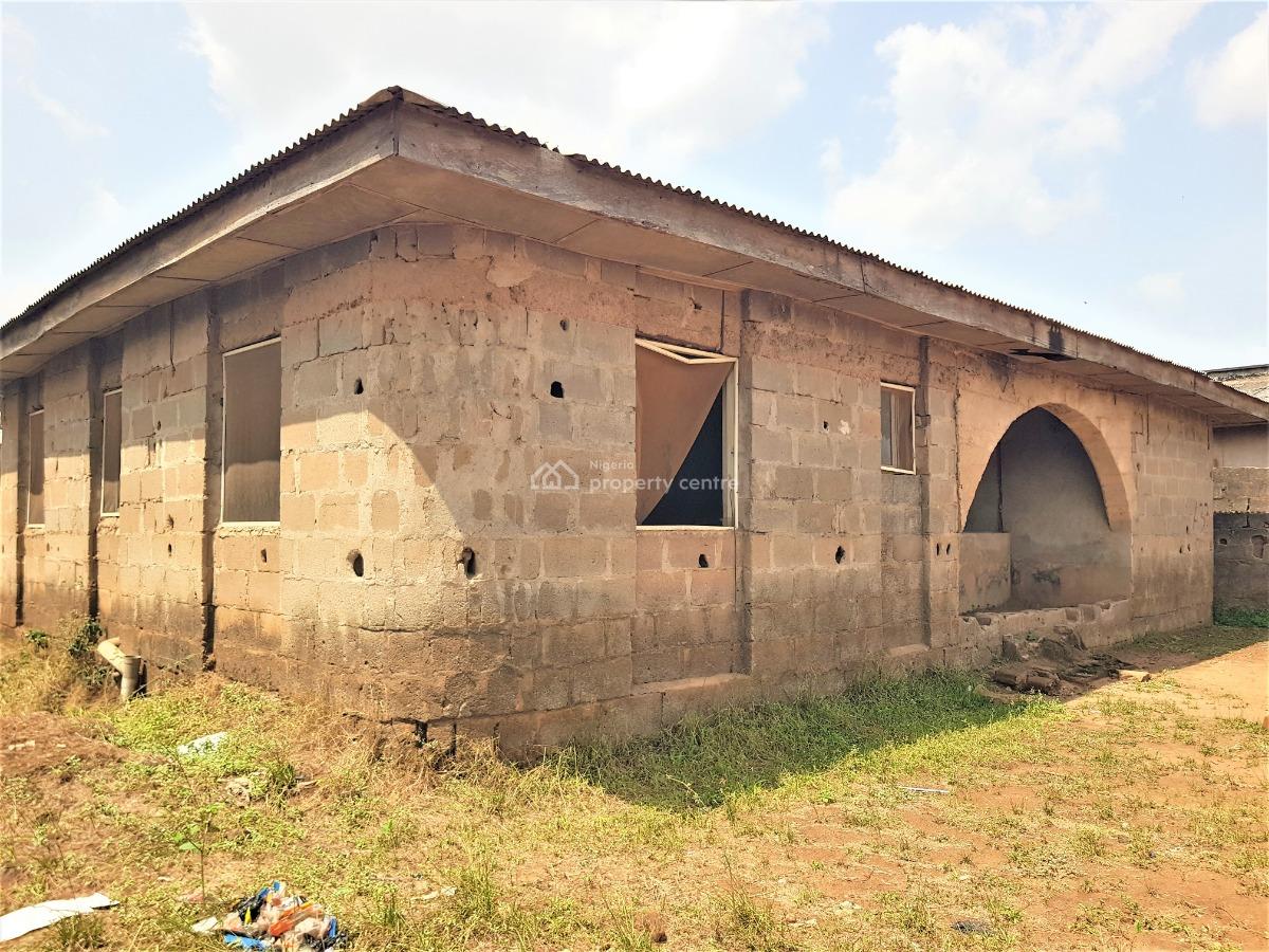 4 Bedroom Flat in a Serene Neighbourhood on Full Plot of Land, Ago Adura, Joju, Sango Ota, Ogun, Flat / Apartment for Sale