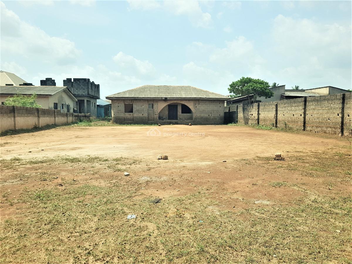 4 Bedroom Flat in a Serene Neighbourhood on Full Plot of Land, Ago Adura, Joju, Sango Ota, Ogun, Flat / Apartment for Sale