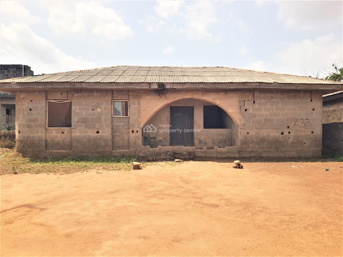 4 Bedroom Flat in a Serene Neighbourhood on Full Plot of Land, Ago Adura, Joju, Sango Ota, Ogun, Flat / Apartment for Sale