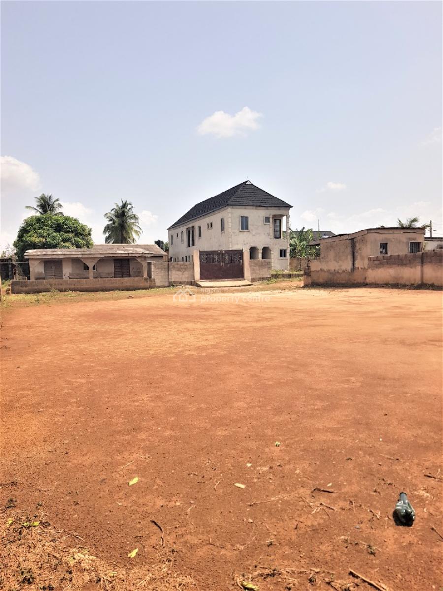 4 Bedroom Flat in a Serene Neighbourhood on Full Plot of Land, Ago Adura, Joju, Sango Ota, Ogun, Flat / Apartment for Sale