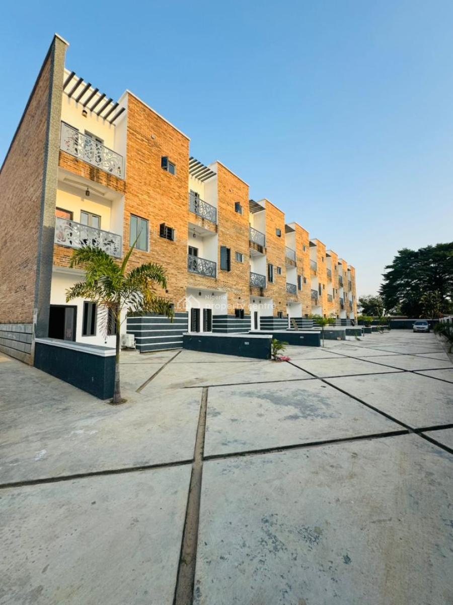 Elegantly Built 4 Bedroom Terrace Duplex with Bq., Exclusively Designed Home with Bq, Pool in a Secured Estate, Ikeja Gra, Ikeja, Lagos, Terraced Duplex for Sale