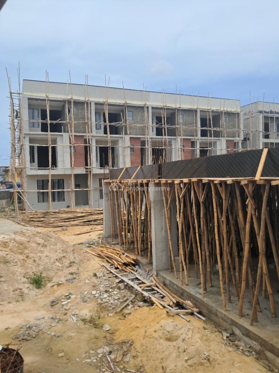 Stunning 3 Bedroom Terrace Duplex in a Beautiful Mini Estate, Adjacent Lagos Business School, Abraham Adesanya, Ajah, Lagos, Terraced Duplex for Sale