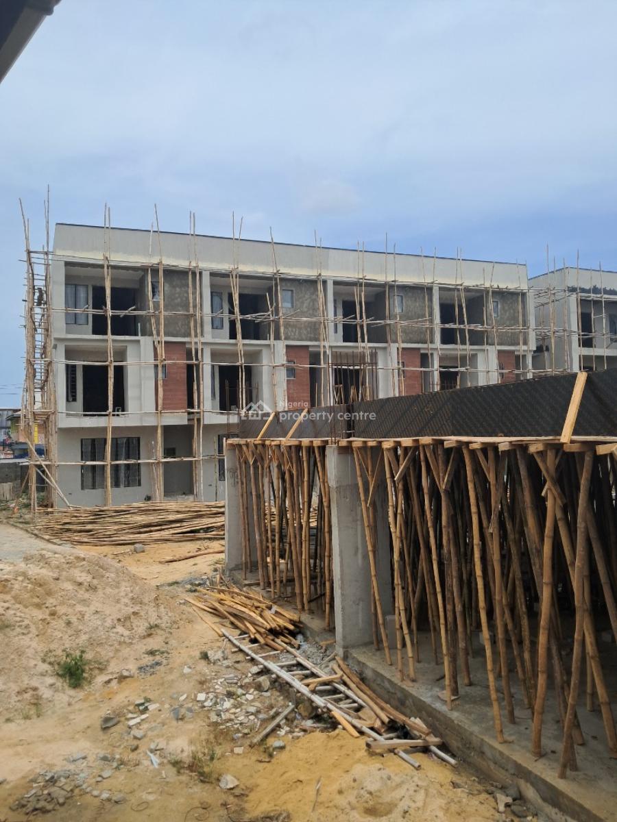 Stunning 3 Bedroom Terrace Duplex in a Beautiful Mini Estate, Adjacent Lagos Business School, Abraham Adesanya, Ajah, Lagos, Terraced Duplex for Sale