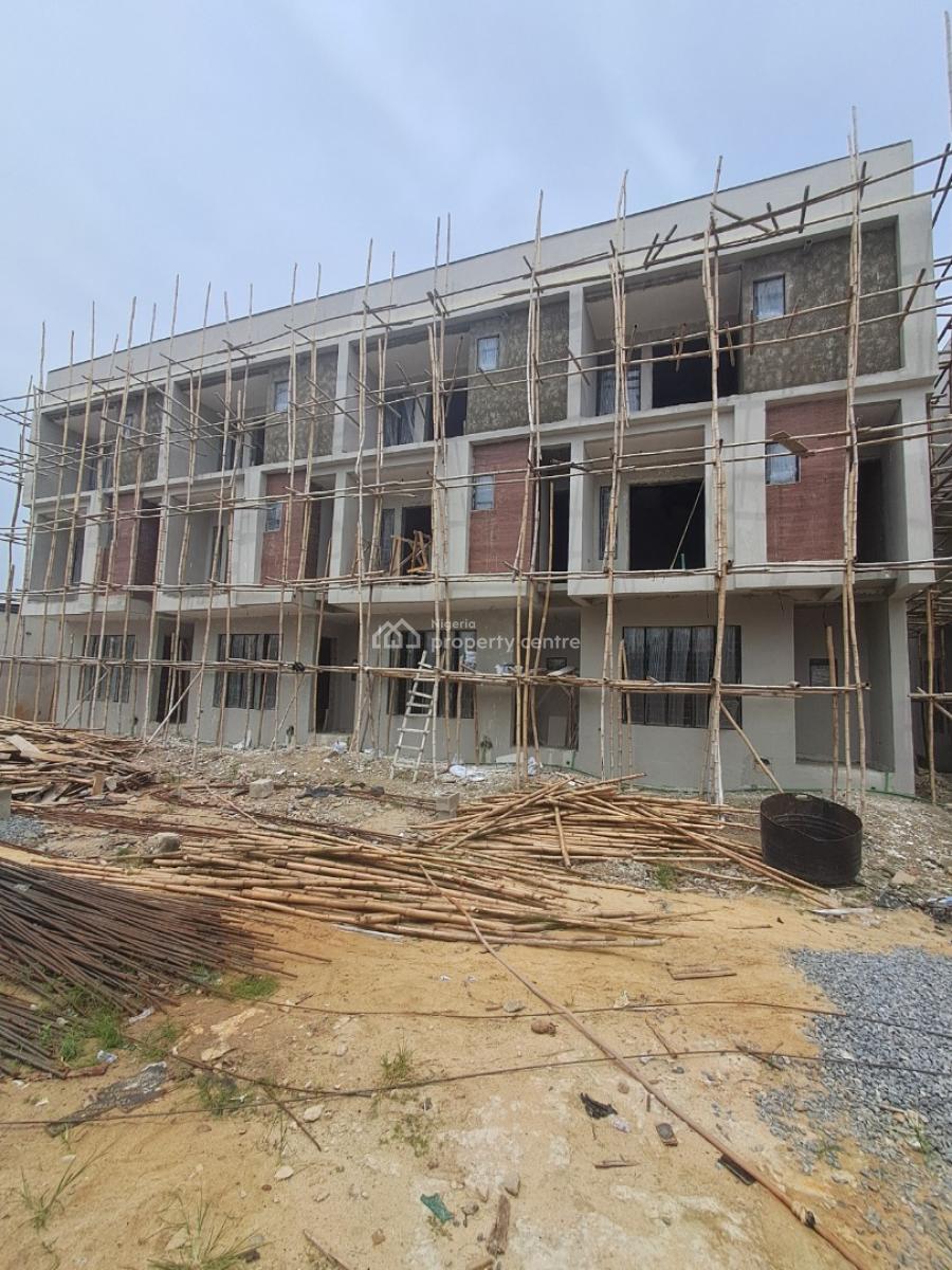 Stunning 3 Bedroom Terrace Duplex in a Beautiful Mini Estate, Adjacent Lagos Business School, Abraham Adesanya, Ajah, Lagos, Terraced Duplex for Sale